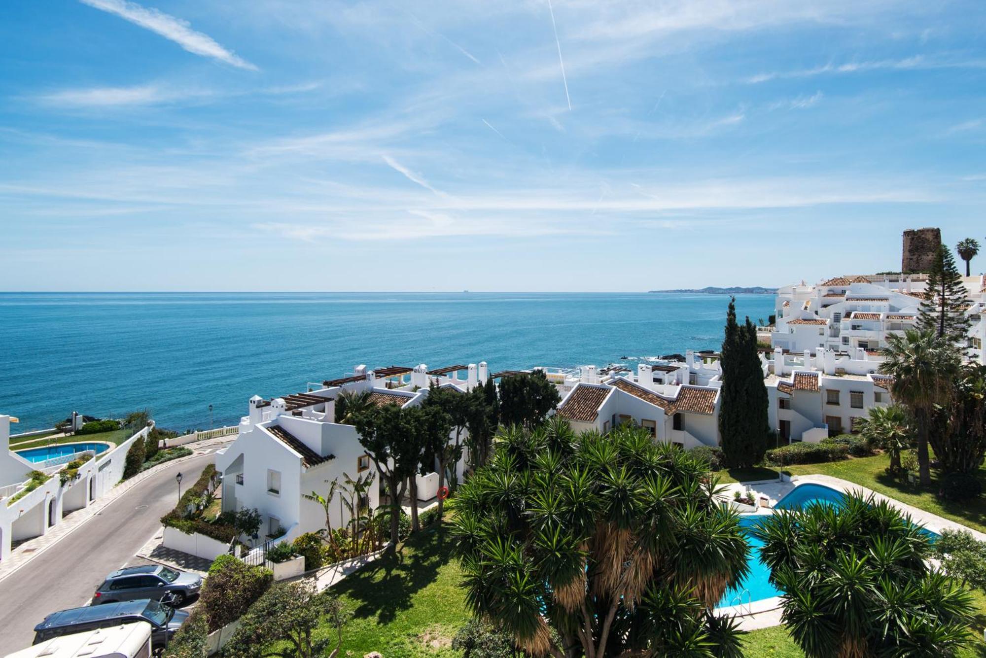 Coral Island Mediterranean Duplex Penthouse Benalmadena Bagian luar foto