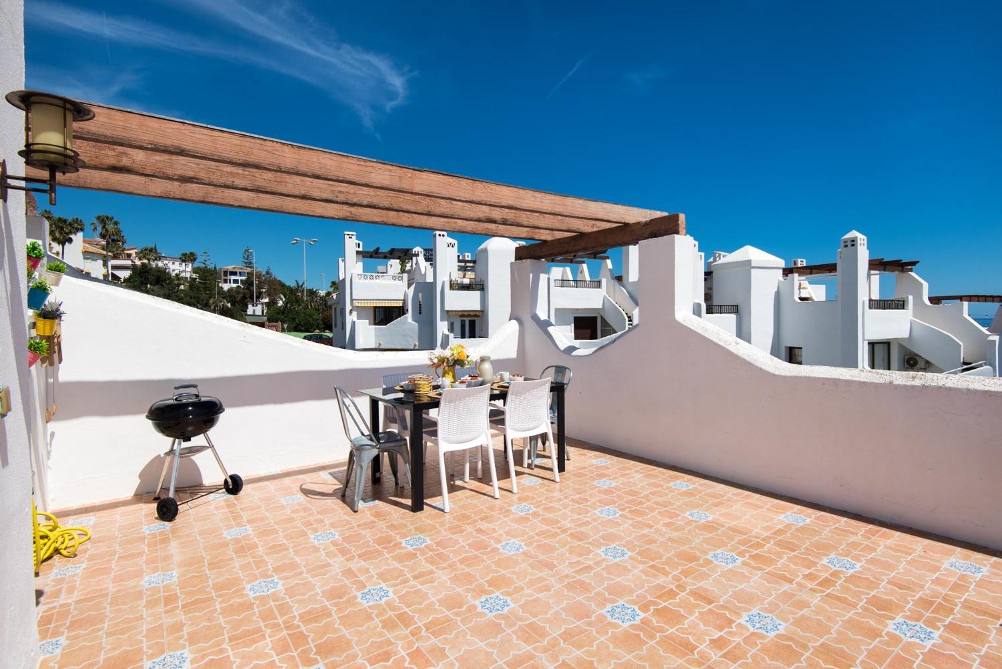 Coral Island Mediterranean Duplex Penthouse Benalmadena Bagian luar foto